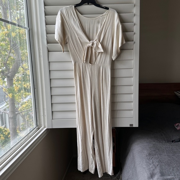 Rachel Pally Linen Jumpsuit in Natural, Medium - Picture 4 of 5